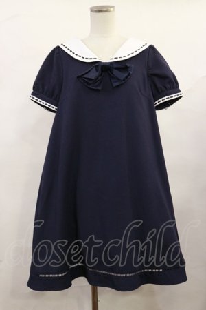 画像: Secret Honey / セーラーワンピース Free ネイビー H-25-06-13-014-CA-OP-NS-ZH