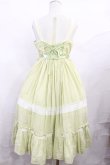 画像3: Angelic Pretty / Antique Ladyジャンパースカート Free グリーン H-25-06-13-002-AP-OP-NS-ZH (3)