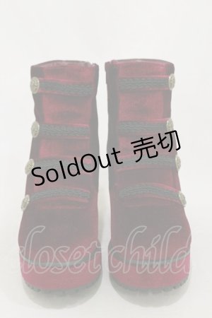 画像: axes femme POETIQUE / ナポレオンブーツ L ワイン H-25-06-14-1001-AX-SH-NS-ZH