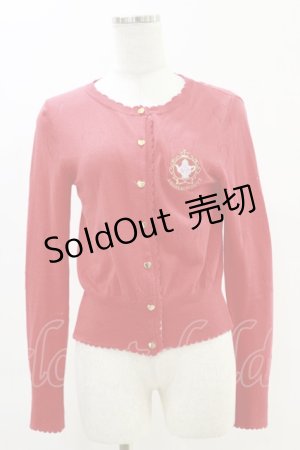 画像: Angelic Pretty / Wonder Tea Pot刺繍ニットカーディガン Free レッド H-25-06-14-1048-AP-TO-NS-ZH