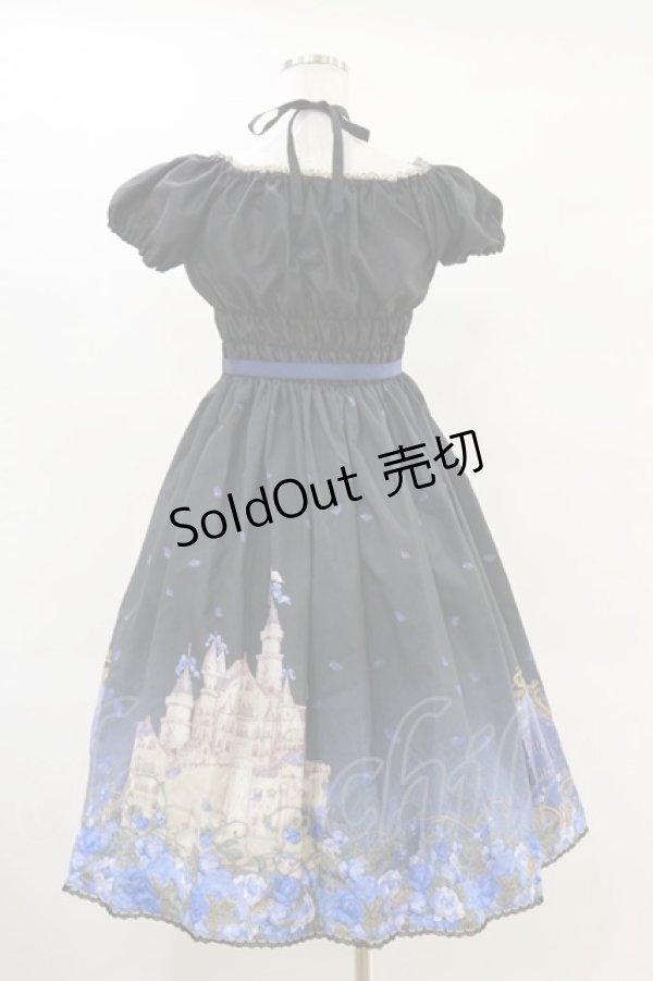 画像2: Enchantlic Enchantilly / いばらワンピース Free ブラック/ブルー H-25-06-14-1067-LO-OP-NS-ZH (2)