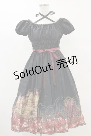 画像: Enchantlic Enchantilly / いばらワンピース Free ブラック/レッド H-25-06-14-1068-LO-OP-NS-ZH