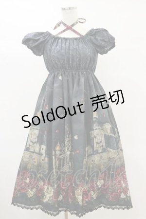 画像: Enchantlic Enchantilly / 幻影薔薇城〜コウモリ公爵からの招待状〜ワンピース M ブラック H-25-06-14-1069-LO-OP-NS-ZH