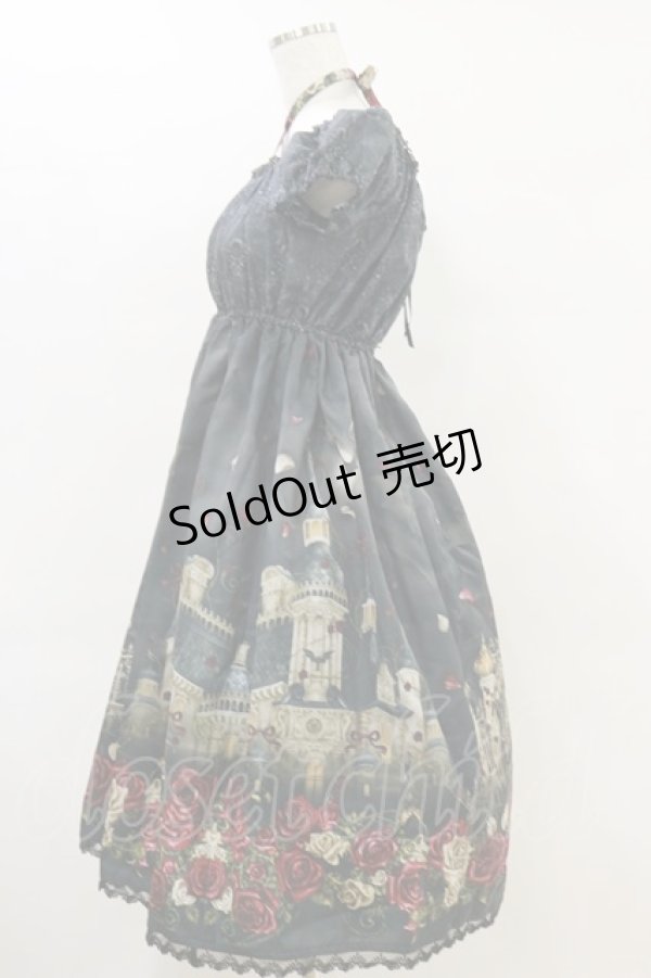 画像3: Enchantlic Enchantilly / 幻影薔薇城〜コウモリ公爵からの招待状〜ワンピース M ブラック H-25-06-14-1069-LO-OP-NS-ZH (3)