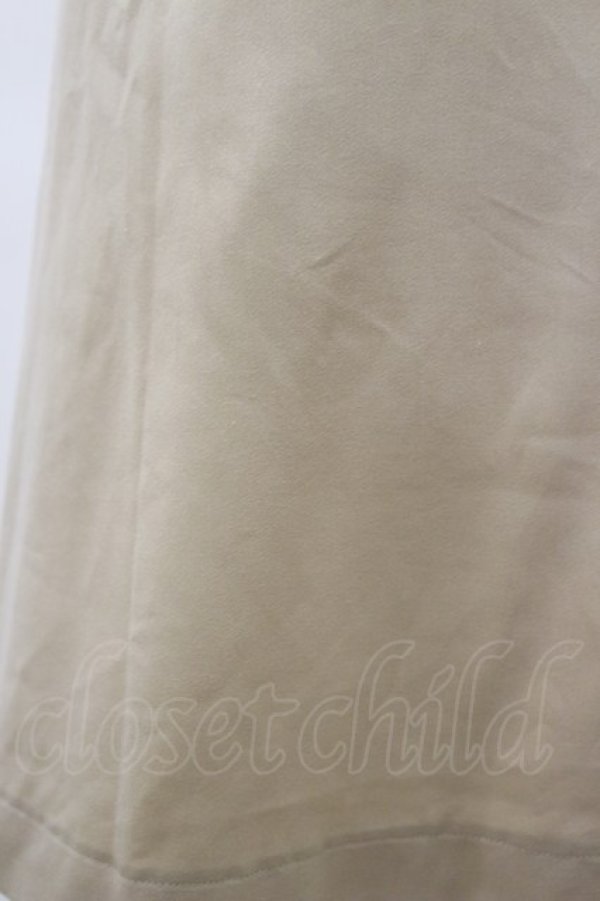 画像3: an another angelus / ベルト付きスカラップジャンスカ Free BEIGE H-25-06-14-1076-CA-OP-NS-ZH (3)