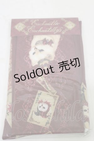 画像: Enchantlic Enchantilly / クイーンキャットタイツ〜トランプの国〜タイツ  レッド H-25-06-14-1011-LO-ZA-NS-ZH