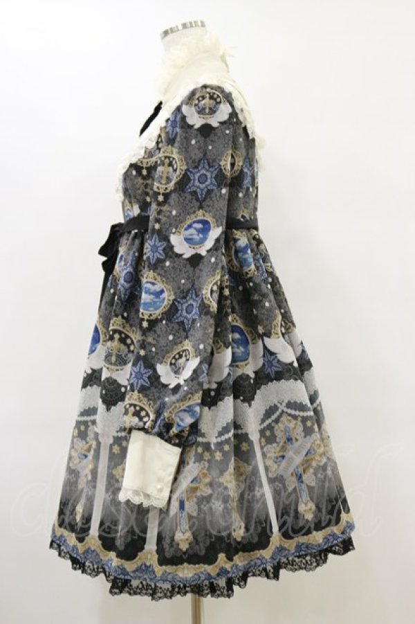 画像3: Angelic Pretty / Celestialワンピース Free ブラック H-25-06-14-1080-AP-OP-NS-ZH (3)