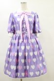 画像1: Angelic Pretty / Dolly Heartワンピース Free ラベンダー H-25-06-14-1081-AP-OP-NS-ZH (1)