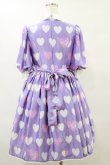 画像2: Angelic Pretty / Dolly Heartワンピース Free ラベンダー H-25-06-14-1081-AP-OP-NS-ZH (2)
