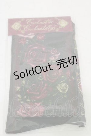画像: Enchantlic Enchantilly / 薔薇姫の王冠タイツ  ブラック/レッド H-25-06-14-1013-LO-ZA-NS-ZH