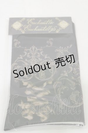 画像: Enchantlic Enchantilly / アンティーククラウンタイツ  ブラック H-25-06-14-1021-LO-ZA-NS-ZH