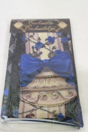 画像: Enchantlic Enchantilly / エンタシスローズタイツ  黒??青薔薇 H-25-06-14-1004-LO-ZA-NS-ZH