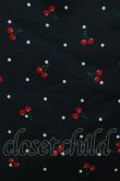 画像3: Candy Stripper / TINY CHERRY CAMISOLEワンピース  ブラック H-25-06-15-044-PU-OP-KB-ZH (3)