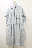 画像1: Candy Stripper / MY DEAR RIBBON DRESS  PINK×LIGHT BLUE H-25-06-15-050-PU-OP-KB-ZH (1)