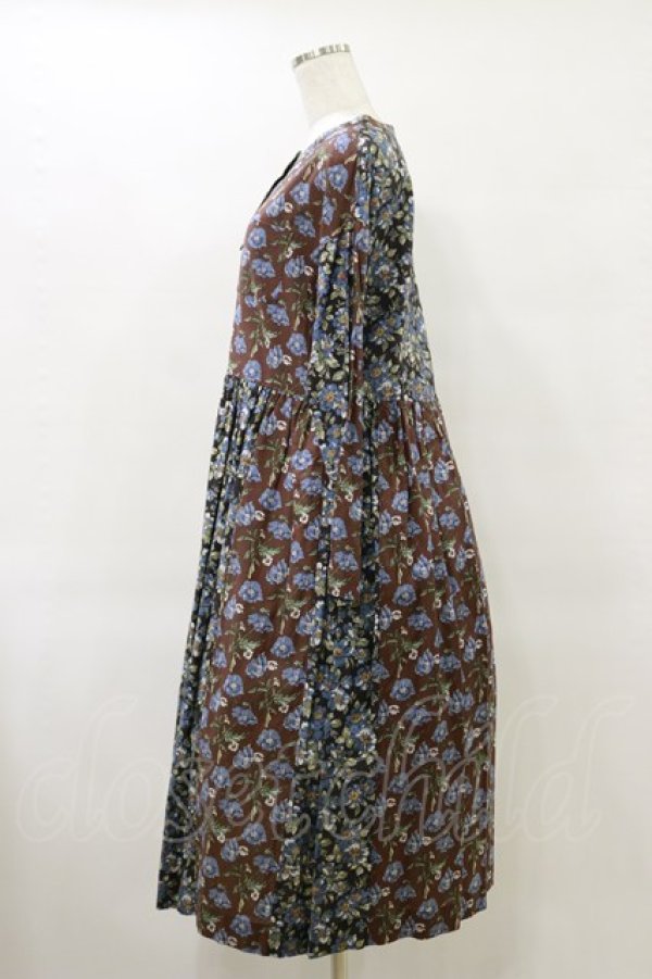 画像3: Jane Marple Dans Le Salon / Poiret & Hildaドレス  ブラウン H-25-06-15-052-JM-OP-KB-ZH (3)