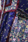 画像4: Jane Marple / Demi & Birdsongアガサドレス M ネイビー×ネイビー×ワイン H-25-06-15-053-JM-OP-KB-ZH (4)