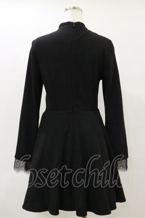 画像2: PUNK RAVE / Demonika Long Sleeve Dress M-L ブラック H-25-06-15-056-PU-OP-KB-ZT342 (2)