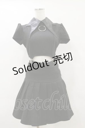 画像: KILL STAR / レイヤード風ワンピース S 黒 H-25-06-15-057-SL-OP-KB-ZH