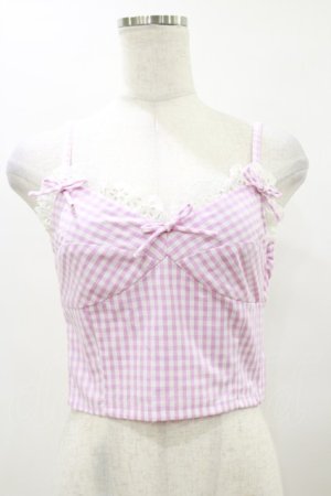 画像: Katie / AMERICAN PIE lacy bustier  ピンク H-25-06-15-067-LO-TO-KB-ZH