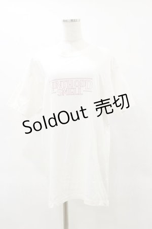 画像: BLACK MORAL / CRACKED DISC TEE  ホワイト H-25-06-15-068-PU-TO-KB-ZH