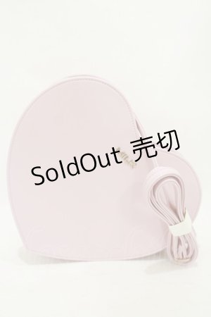 画像: MILK / HeartショルダーBAG  ピンク H-25-06-15-074-ML-BG-KB-ZH