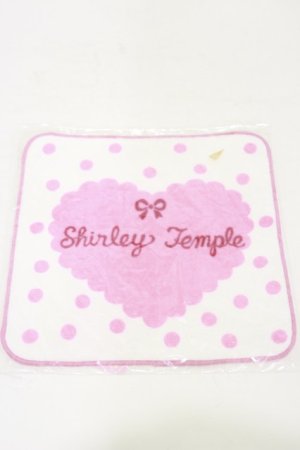 画像: Shirley Temple / ドットハンカチ  オフ×ピンク H-25-06-15-010-ET-ZA-KB-ZH