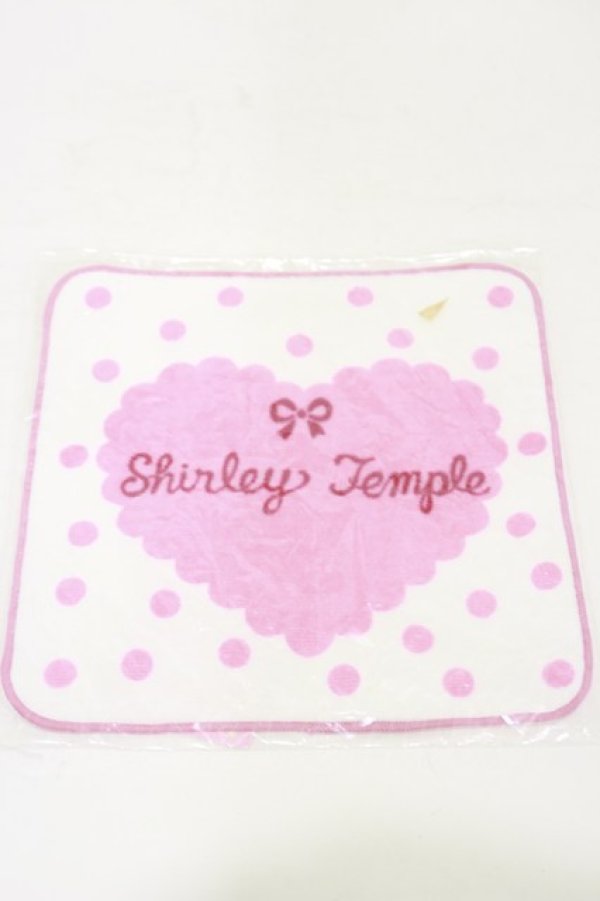 画像1: Shirley Temple / ドットハンカチ  オフ×ピンク H-25-06-15-010-ET-ZA-KB-ZH (1)