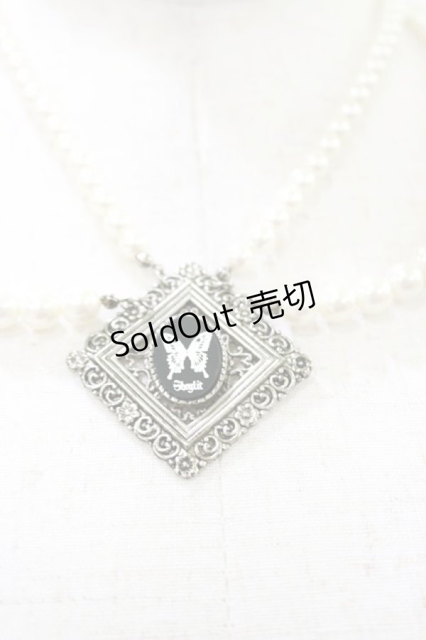 画像2: Sheglit / "Ulysses"ダブルパールネックレス  白 H-25-06-15-021-EL-AC-KB-ZH (2)