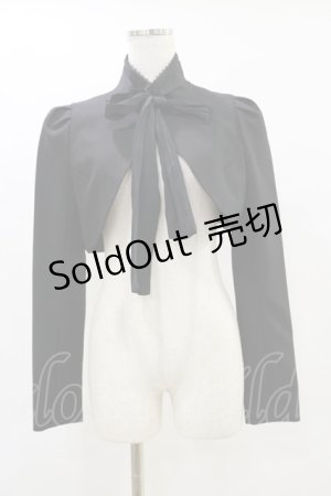 画像: Sheglit / "Earl Grey"クラシカルボレロ M 黒 H-25-06-15-029-EL-TO-KB-ZH