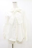 画像1: Jane Marple / Triple lace collar bow ribbon blouse  オフホワイト H-25-06-15-036-JM-BL-KB-ZH (1)