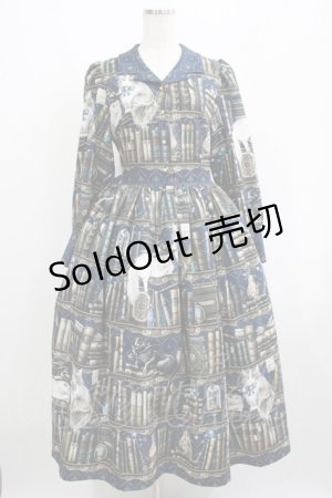 画像: Royal Princess Alice / 魔法図書館・粟木こぼね様コラボワンピース Free ネイビー H-25-06-16-001-LO-OP-NS-ZH