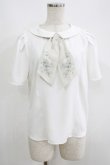 画像1: an another angelus / アイビーローズスカーフタイ付きブラウス Free OFF WHITE H-25-06-16-042-CA-BL-NS-ZH (1)