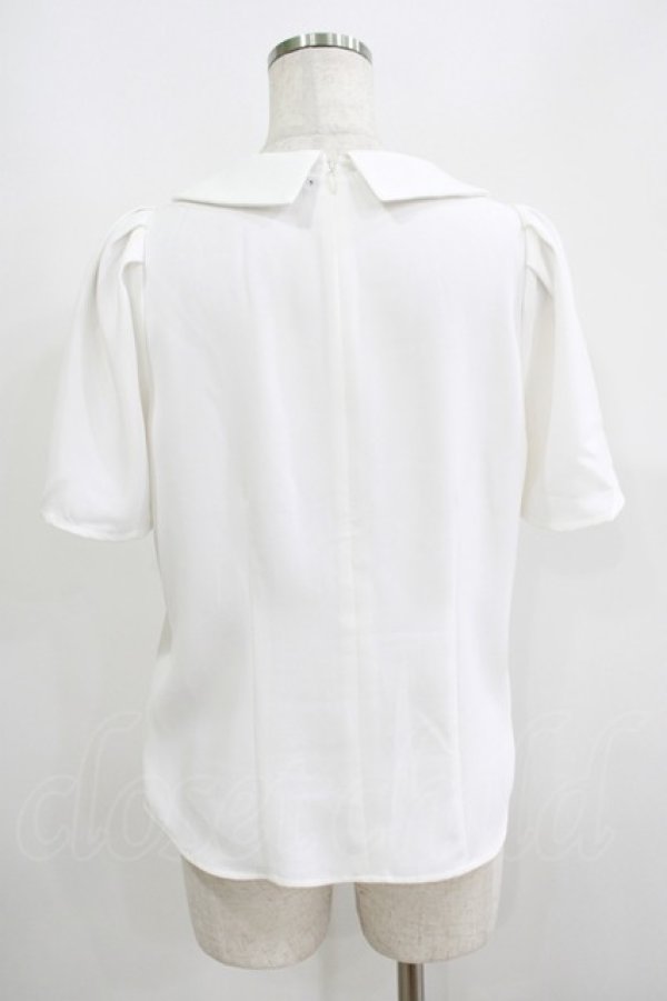 画像3: an another angelus / アイビーローズスカーフタイ付きブラウス Free OFF WHITE H-25-06-16-042-CA-BL-NS-ZH (3)