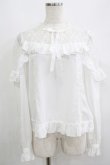 画像1: Angelic Pretty / Lacy Frillブラウス Free オフ H-25-06-16-044-AP-BL-NS-ZH (1)