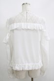 画像3: Angelic Pretty / Lacy Frillブラウス Free オフ H-25-06-16-044-AP-BL-NS-ZH (3)