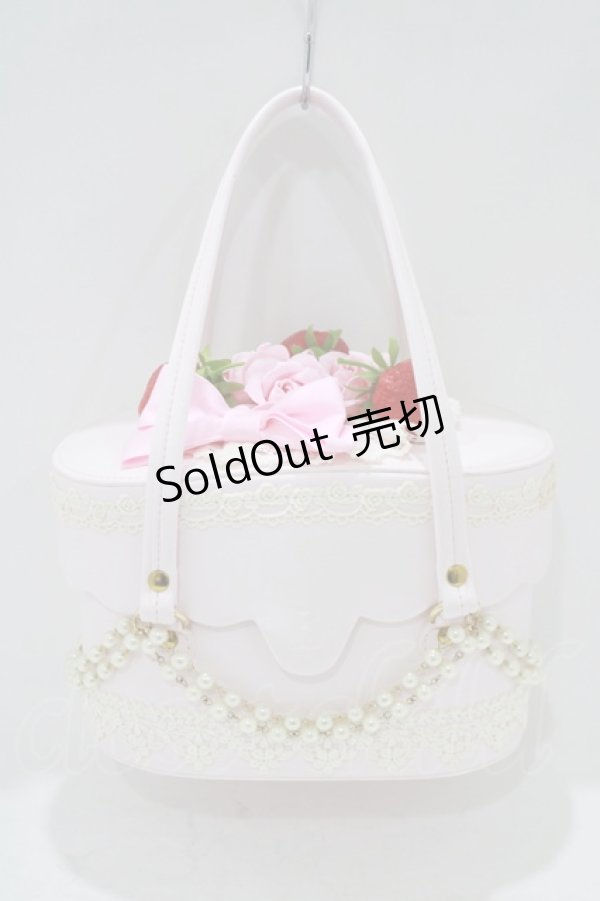 画像1: BABY,THE STARS SHINE BRIGHT / いちごケーキBAG  ピンク H-25-06-16-050-BA-BG-NS-ZH (1)
