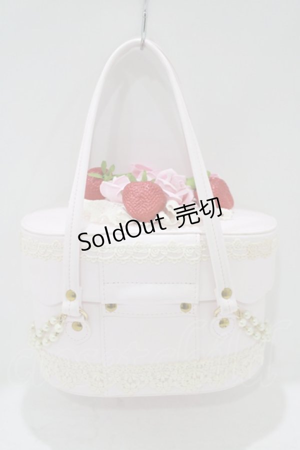 画像2: BABY,THE STARS SHINE BRIGHT / いちごケーキBAG  ピンク H-25-06-16-050-BA-BG-NS-ZH (2)
