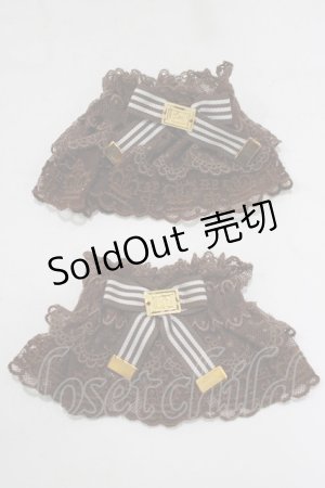 画像: Angelic Pretty / Royal Chocolateお袖とめ  ブラウン H-25-06-16-054-AP-ZA-NS-ZH