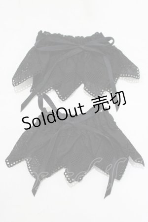 画像: BABY,THE STARS SHINE BRIGHT / トランプレースのお袖とめ  ブラック H-25-06-16-055-BA-ZA-NS-ZH