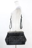 画像1: Jean Paul GAULTIER / メタルプレートがま口ショルダーバッグ  ブラック H-25-06-16-1006-GO-BG-KB-ZH (1)