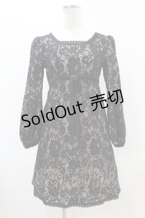 画像: MILK / Michelle DRESS  ブラック H-25-06-16-1013-ML-OP-KB-ZT342