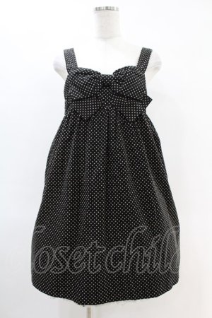 画像: MILK / プチドットdress  ブラック H-25-06-16-1028-ML-OP-KB-ZH