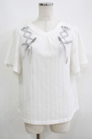 画像: axes femme / レースアッププルオーバー M オフ H-25-06-16-079-AX-TO-NS-ZH