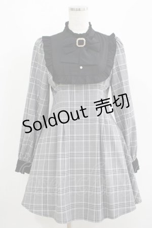 画像: Rojita / ヨーク切り替えフレアワンピース Free ブラックチェック H-25-06-16-021-LO-OP-NS-ZH