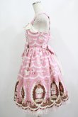 画像2: Angelic Pretty / Sweet Cream Princessジャンパースカート Free ピンク H-25-06-17-026-AP-OP-NS-ZH (2)