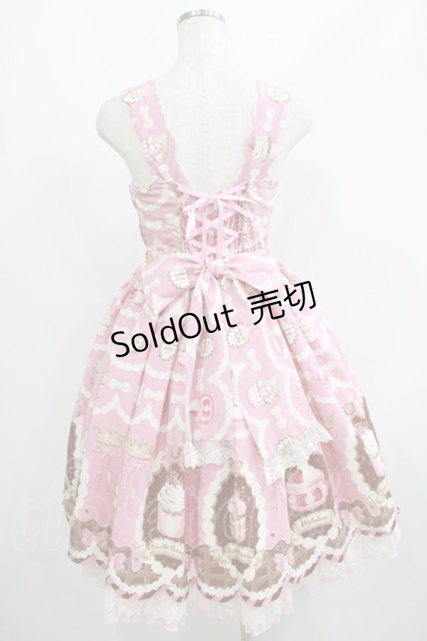画像3: Angelic Pretty / Sweet Cream Princessジャンパースカート Free ピンク H-25-06-17-026-AP-OP-NS-ZH (3)