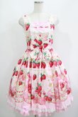 画像1: Angelic Pretty / Strawberry Whipジャンパースカート Free ピンク H-25-06-17-027-AP-OP-NS-ZH (1)