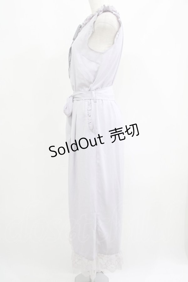 画像2: axes femme POETIQUE / フリルデザインコンビネゾン M ラベンダー H-25-06-17-033-AX-OP-NS-ZH (2)