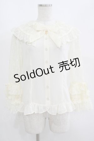 画像: Angelic Pretty / Elegant Dollブラウス Free 生成り H-25-06-17-040-AP-BL-NS-ZH