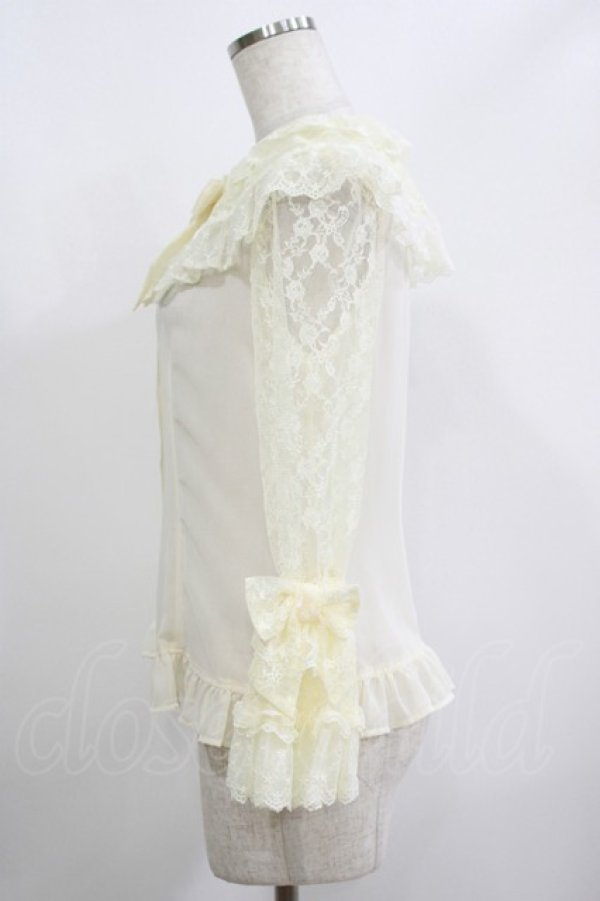画像2: Angelic Pretty / Elegant Dollブラウス Free 生成り H-25-06-17-040-AP-BL-NS-ZH (2)